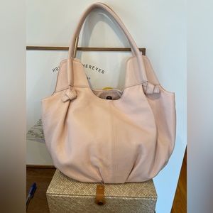 Foley and Corinna Blush Pink Back with Gold hardware